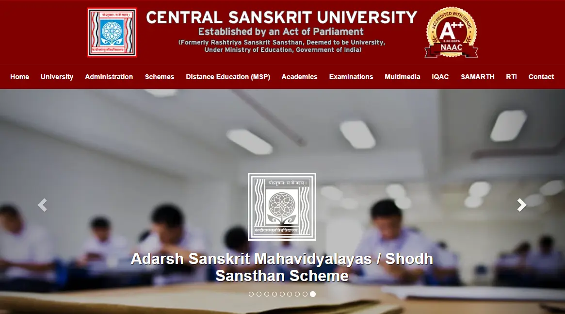 Central Sanskrit University Recruitment 2024 Apply Now For Teaching And