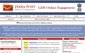 Odisha Postal Circle Recruitment 2020