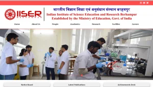 IISER Berhampur Recruitment 2024