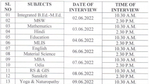 MSCBU vacancy