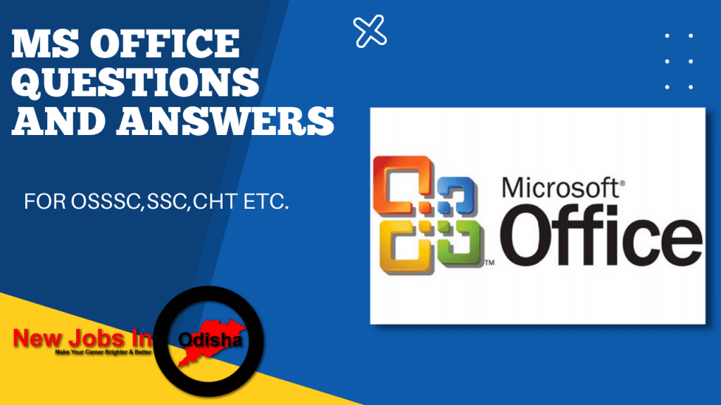 MS Office Questions and Answers