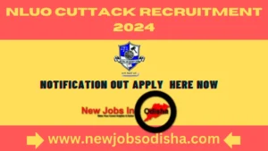 NLUO Cuttack Recruitment 2024