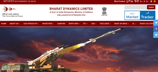 Bharat Dynamics Limited BDL