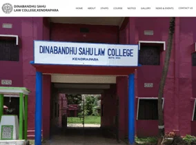 Dinabandhu Sahu Law College Recruitment