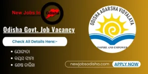 OAV Chakapad Recruitment 2024