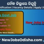 Boudh District Job