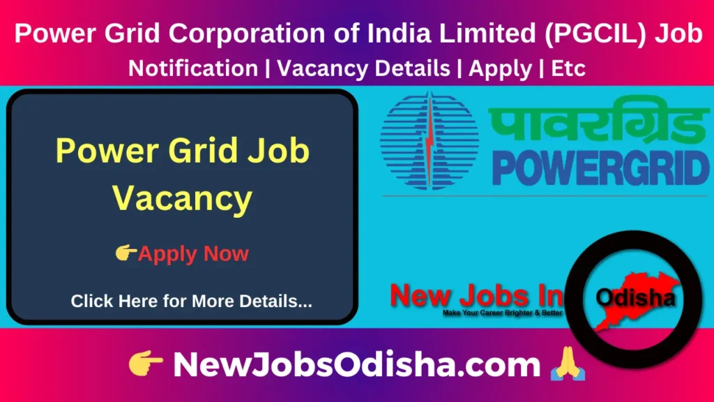 Power Grid Job PGCIL