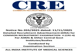 AIIMS CRE Recruitment 2025